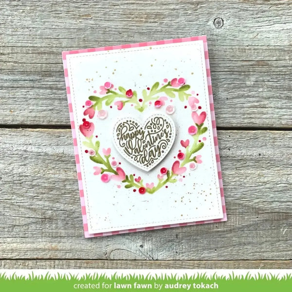 Lawn Fawn Clear Stamp Set - Magic Heart Messages*