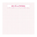 My Sweet Petunia Grid Paper Pad 12.25"x 12.25"*