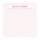 My Sweet Petunia Grid Paper Pad 12.25"x 12.25"*