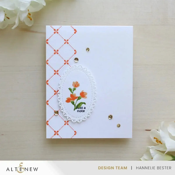 Altenew Mini Delight: Fabulous Flowers Stamp & Die Set