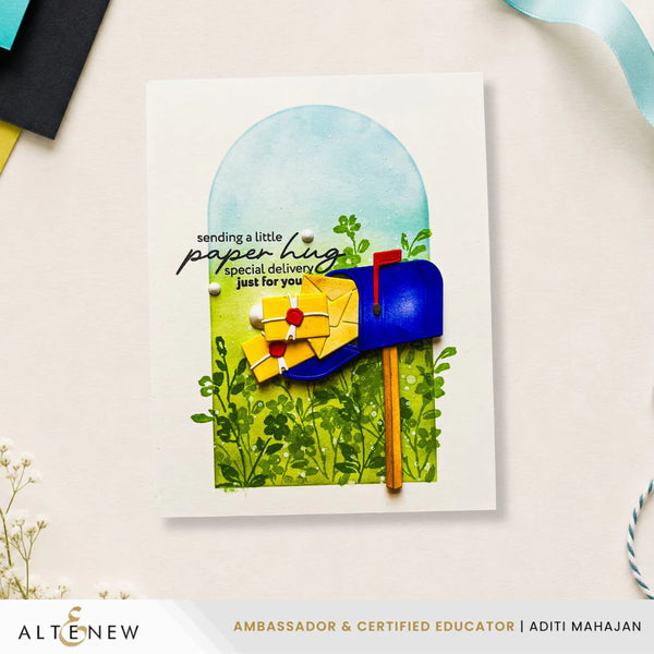 Altenew Mini Delight: Special Delivery Stamp & Die Set
