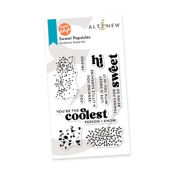 Altenew Mini Delight: Sweet Popsicles Stamp & Die Set