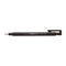 Tombow Black Barrel Mono Zero Eraser - Circle