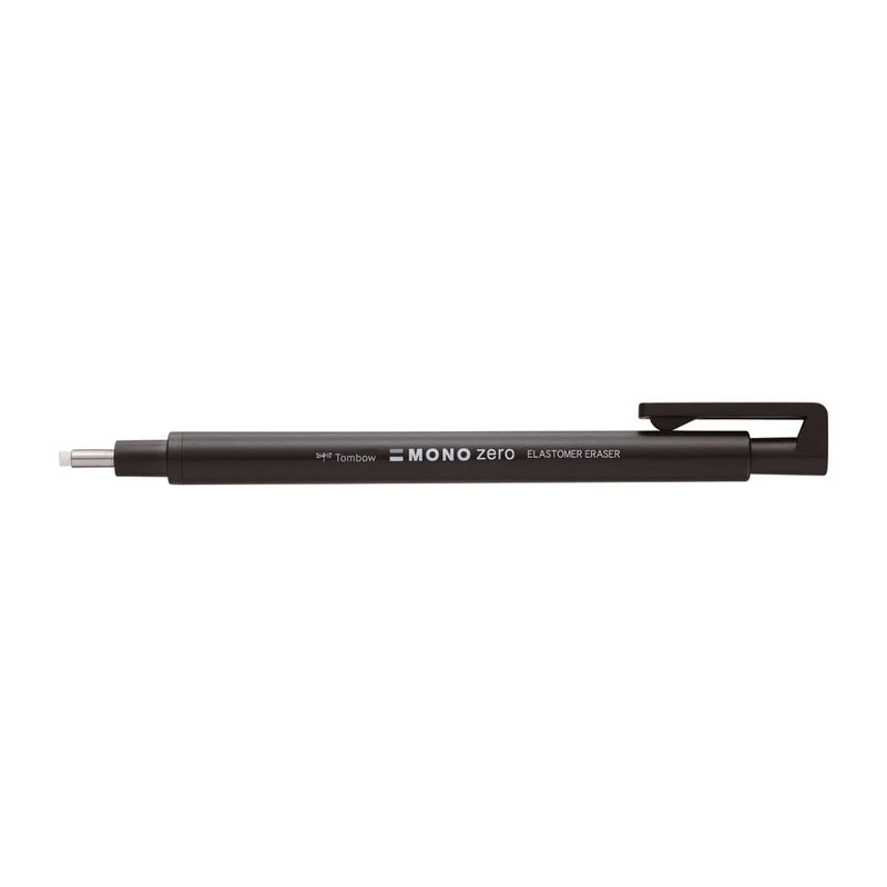 Tombow Black Barrel Mono Zero Eraser - Circle