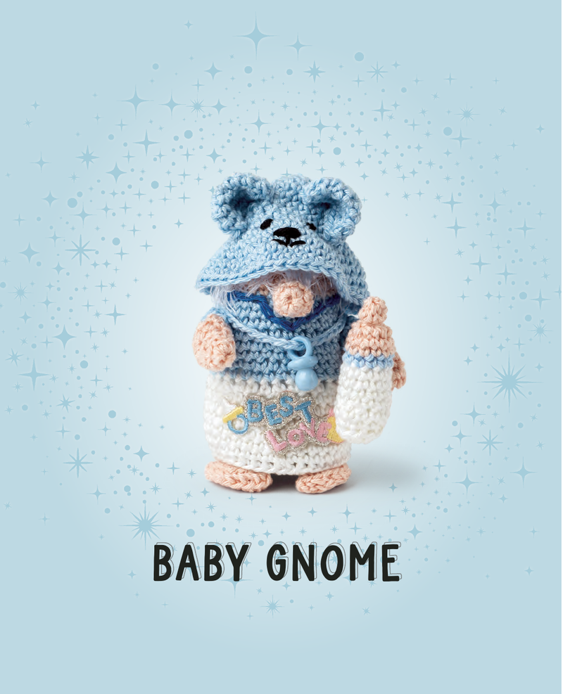 Search Press Gnomes to Crochet Project Book