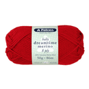 Patons Dreamtime Merino Wool 8ply 50g - Vibrant Red