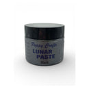 Jar of Poppy Crafts Shimmer Paste Black on a white background