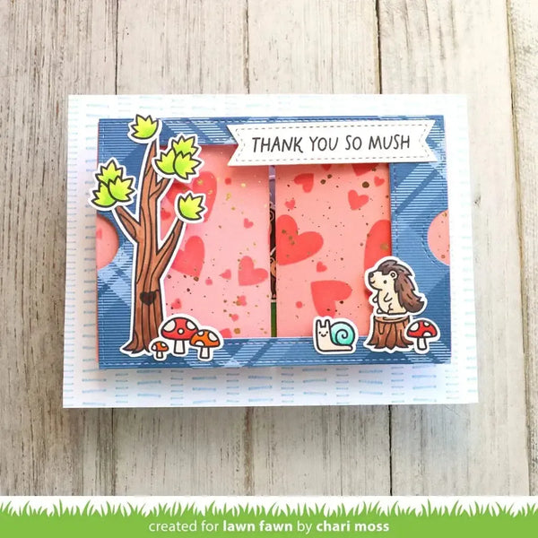 Lawn Fawn Clear Stamp Set - Porcu-Pine For You*