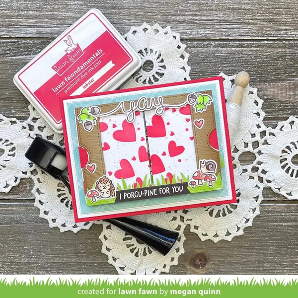 Lawn Fawn Clear Stamp Set - Porcu-Pine For You*