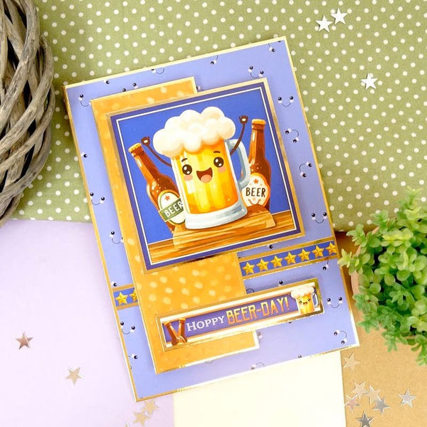 Hunkydory Pun-tastic Topper Sheet - Birthday Pun!