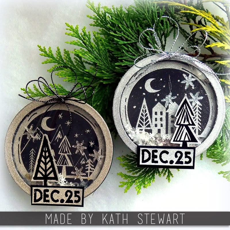 Tim Holtz Cling Stamps 7"X8.5" Festive Print*