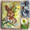 Tim Holtz Cling Stamps 7"x 8.5" - Mr. Rabbit