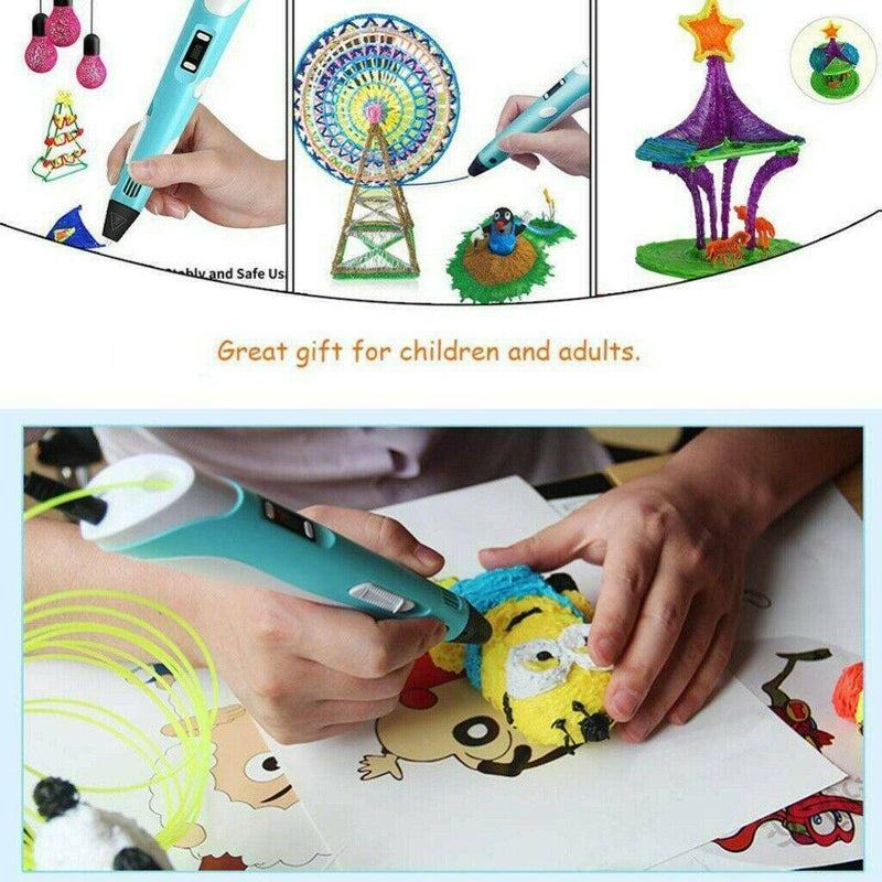 Universal Crafts 3D Printing Pen - Blue