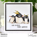Stamping Bella Cling Stamp Oddball Penguin Trio*