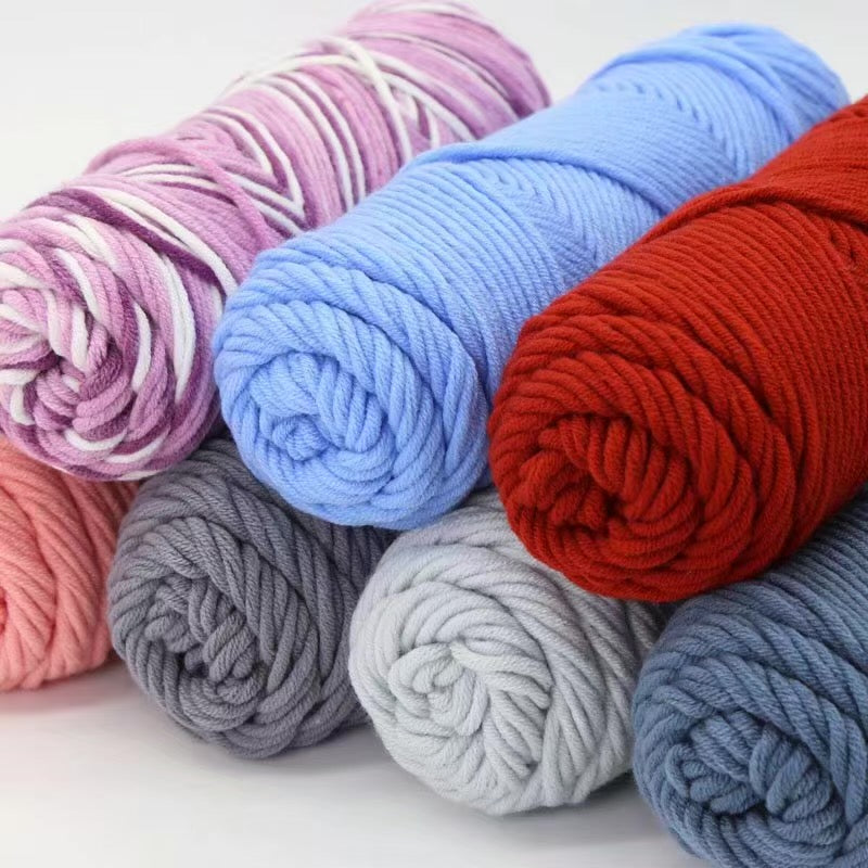 Poppy Crafts Soft Yarn 100g 3 Pack - Off White