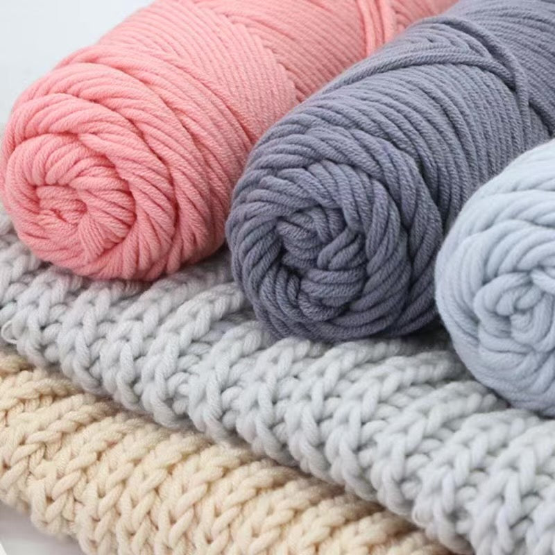 Poppy Crafts Soft Yarn 100g 3 Pack - Lilac