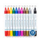 Poppy Crafts Porcelain Paint Markers - Bold Tip 12 Pack