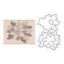 Hero Arts Clear Stamp & Die Combo - Holly and Ivy