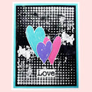 Lisa Horton Crafts - Muse & Maker Collection - Clear Photopolymer Stamps - Shattered Affection