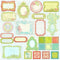 Prima Marketing Chipboard Journling Stickers - Sparkling Spring Collection*
