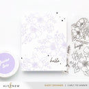 Altenew Stamp & Paint: Charming Clusters Outline Stamp Set