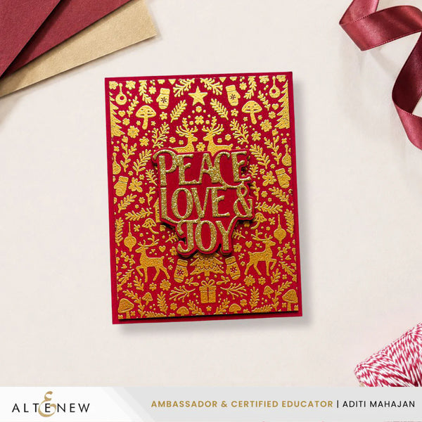 Altenew Winter Woodland Stamp Set