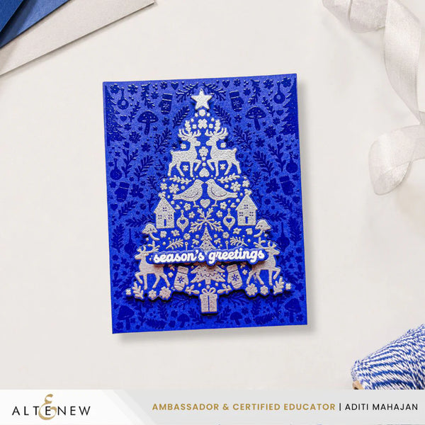 Altenew Winter Woodland Stamp Set