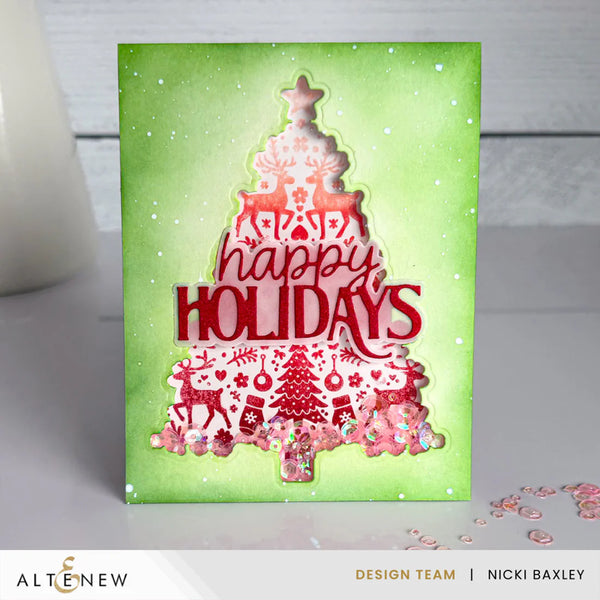 Altenew Winter Woodland Die Set