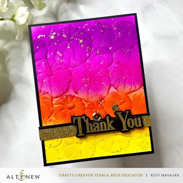 Altenew Pumpkin Patch One-of-a-Kind 3D Embossing Folder*