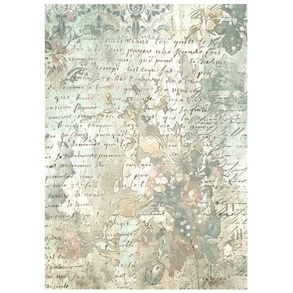 Stamperia Rice Paper Sheet A6 Selection Set of 8 - White Christmas