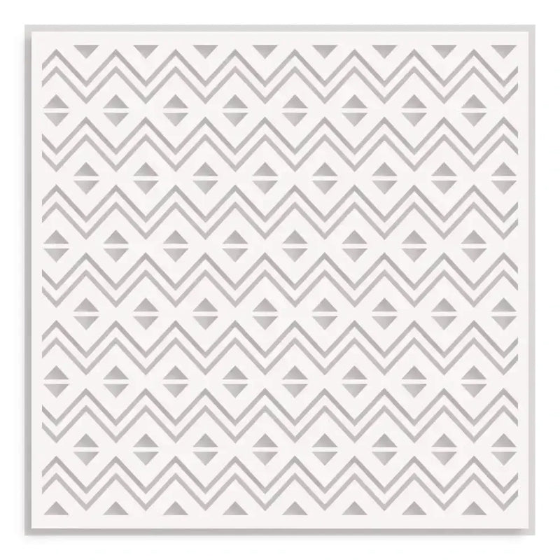 Altenew Heritage Chevron Weaves Stencil