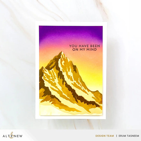 Altenew Mountain Peak Layering Stencil Set (4 in 1)