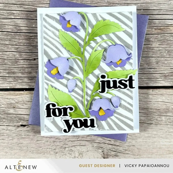 Altenew Playful Stripes Background Stencil