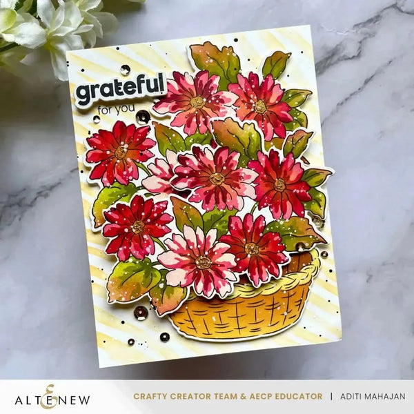 Altenew Playful Stripes Background Stencil