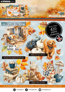 Studio Light Autumn Story A5 Die-Cut Paper Pad 20 sheets