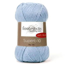 Fiddlesticks Superb 10 Yarn 100g - Steel Blue