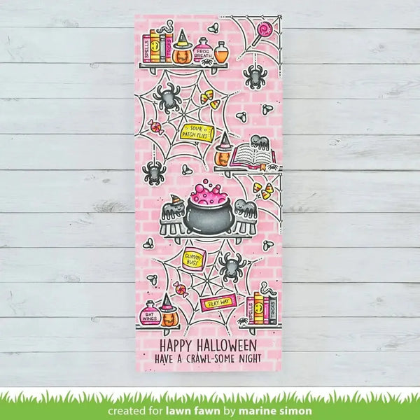 Lawn Fawn Clear Stamp Set - Sweet Spiders*