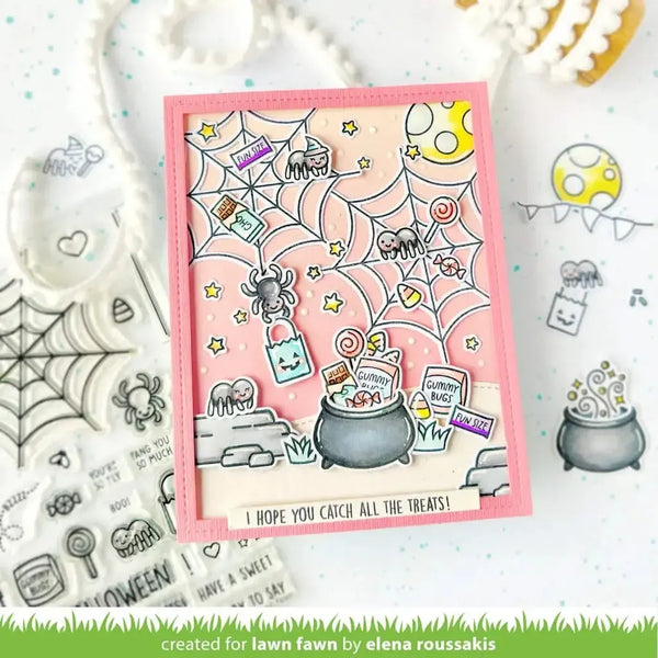 Lawn Fawn Clear Stamp Set - Sweet Spiders*