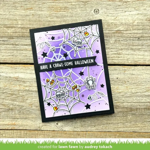 Lawn Fawn Clear Stamp Set - Sweet Spiders*