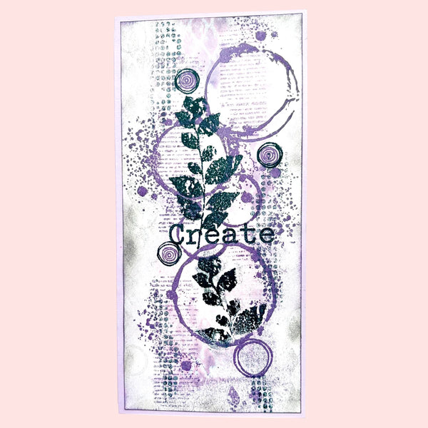 Lisa Horton Crafts - Muse & Maker Collection - Clear Photopolymer Stamps - Cracked Terrain