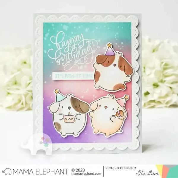 Mama Elephant Stamp Set 4in x 6in - Zodiac Dog*