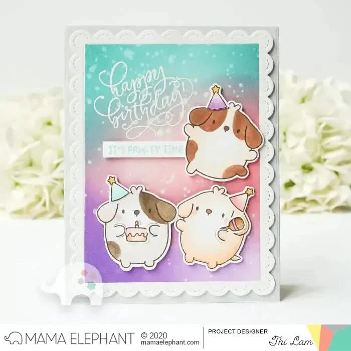Mama Elephant Stamp Set 4in x 6in - Zodiac Dog*