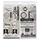 Authentique 12"x 12" Timeless Elements*