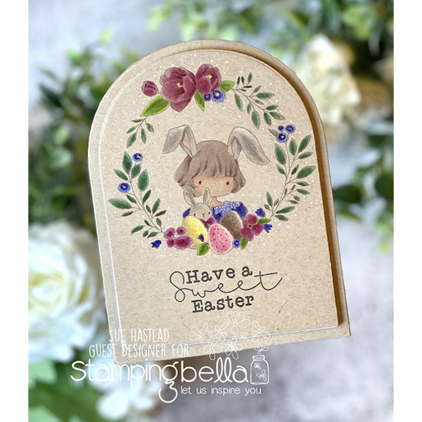 Stamping Bella Cling Stamps Tiny Townie April & Bunny Love Easter*