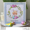 Stamping Bella Cling Stamps Tiny Townie April & Bunny Love Easter*
