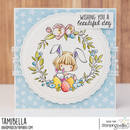 Stamping Bella Cling Stamps Tiny Townie April & Bunny Love Easter*