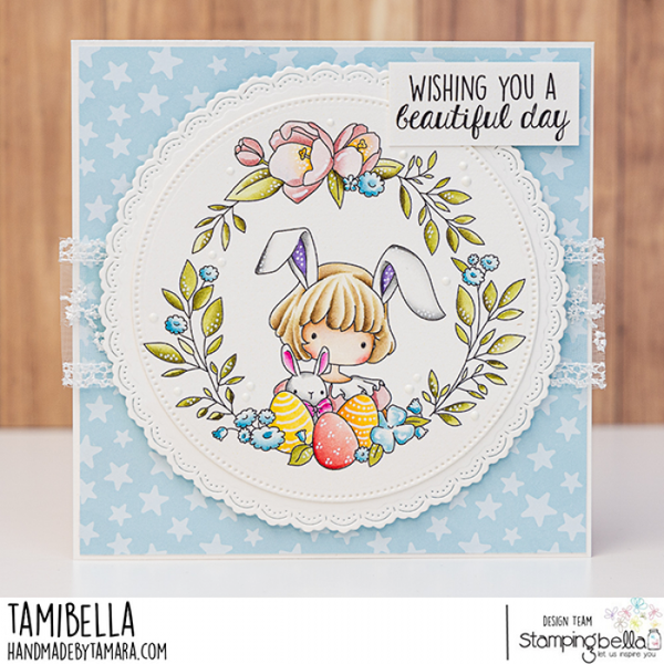 Stamping Bella Cling Stamps Tiny Townie April & Bunny Love Easter*