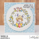 Stamping Bella Cling Stamps Tiny Townie April & Bunny Love Easter