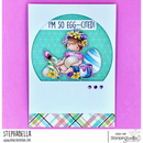 Stamping Bella Cling Stamps Tiny Townie Bethany Paints Easter Eggs