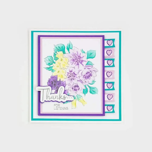 Tonic Studios Die, Stamp & Stencil Collection Splendiferous Corsage*